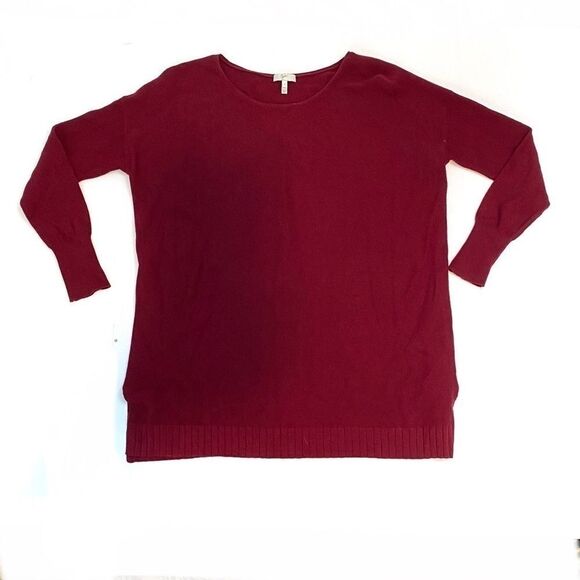 Joie Oversized Maroon Sweater - Picture 5 of 6